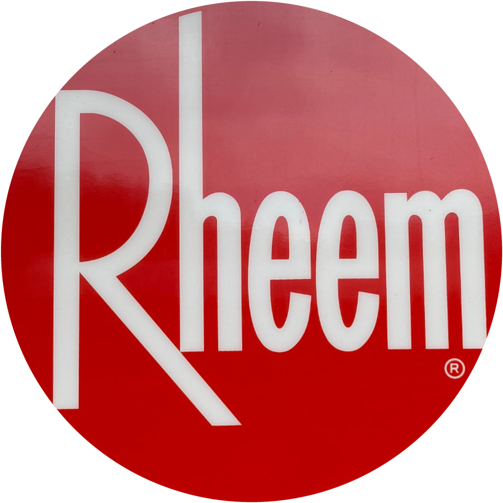 Rheem heating and cooling authorized dealer logo